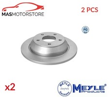 BREMSSCHEIBEN SATZ PAAR HINTEN MEYLE 715 523 0036/PD 2PCS A FÜR FORD PUMA