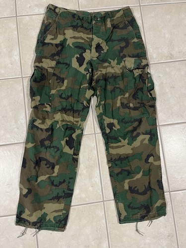 ERDL Medium Regular Trousers Lowland Camouflage Hot Weather Pants