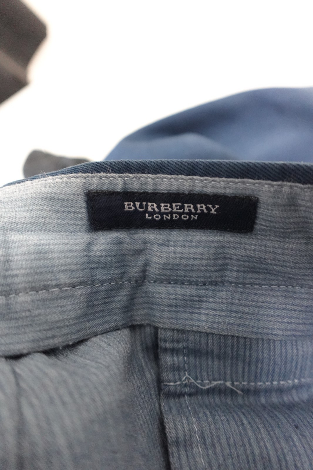 Burberry Men's Trousers Size 32/46 Pant Man Vintage Italy Casual Cotton thumbnail 12