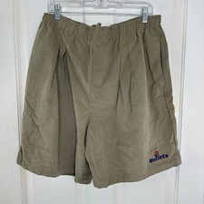 Vintage NBA Washington Bullets Basketball Shorts Sahara Adult XL 80s 90s USA Vtg