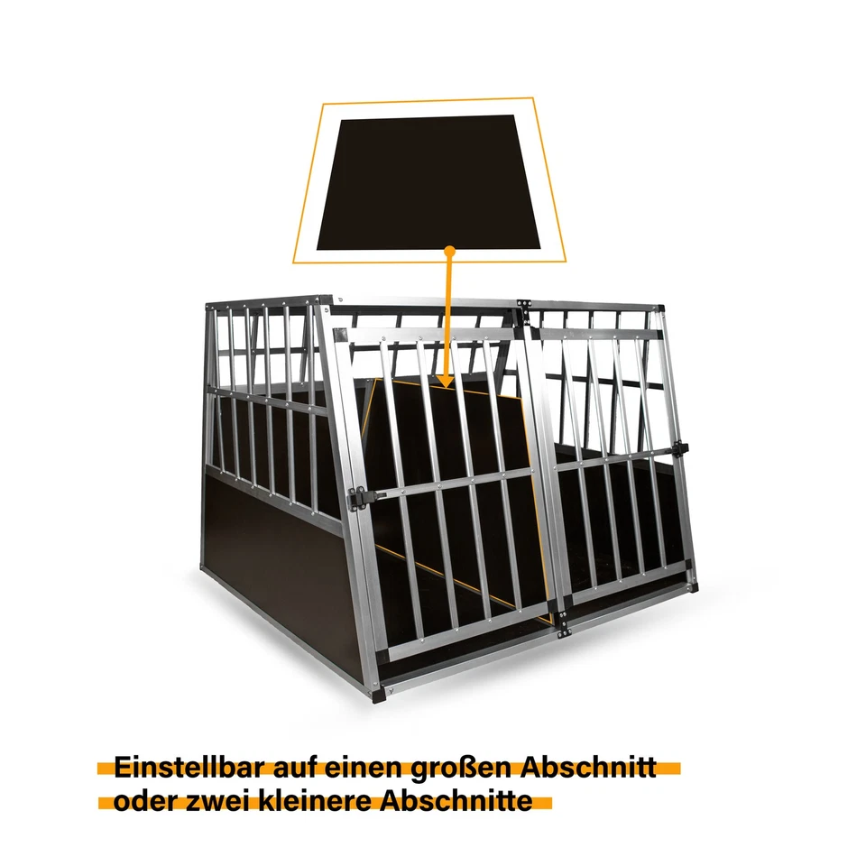 Hundetransportbox XL fürs Auto, Reisebox, Hundebox, Käfig, Transportbox - Bild 3 von 4