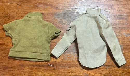 Vintage 1962-1963 Ken Doll Army & Air Force #797 Mattel Shirt & Polo Shirt