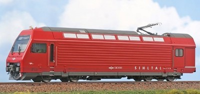 ACME 60654 Spur HO Lokomotive Re 456 551-1, rote Lackierung ''Sihltalbahn'', Ep V/VI