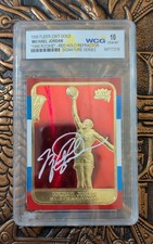 1997-00 23KT Gold Card Fleer Reprints - Rookies Michael Jordan 1986-87 Color...