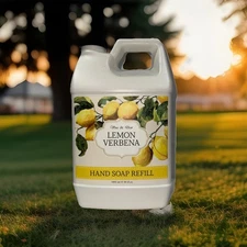 🆕 LEMON VERBENA HAND SOAP REFILL 64OZ VINE & DEW ~HOME & BODY CO~MADE USA 🇺🇸