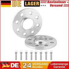 Spurverbreiterung Für VW Golf Alu Silver 2x 10mm 4x100 mit Radschrauben