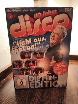 40 Jahre Disco - Die Fan Edition - 3 DVD + Bonus CD - sehr gut