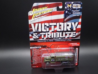 2025 JOHNNY LIGHTNING VICTORY & TRIBUTE GMC CCKW 6X6 TROOP CARRIER REL 1 VA NO 4