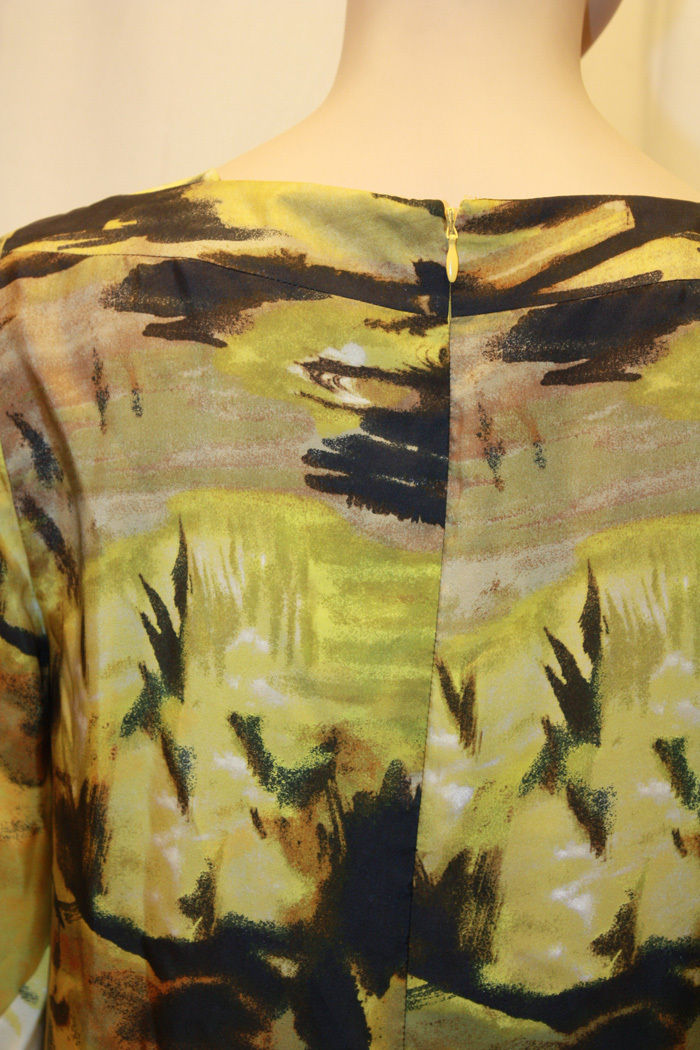 ⭐️BCBG MAXAZRIA NEW BCBGMAXAZRIA SAFRON COMBO SILK WOVEN OZI1C425/DC1173 TOP DRESS