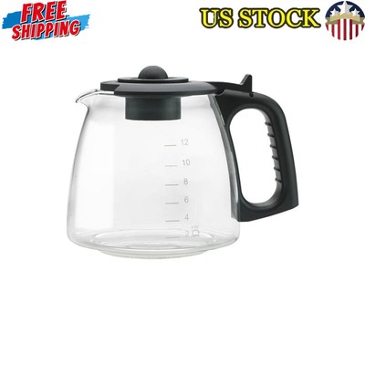 12 Cup Universal Coffee Carafe Replacement Heat Resistant Dishwasher Safe New