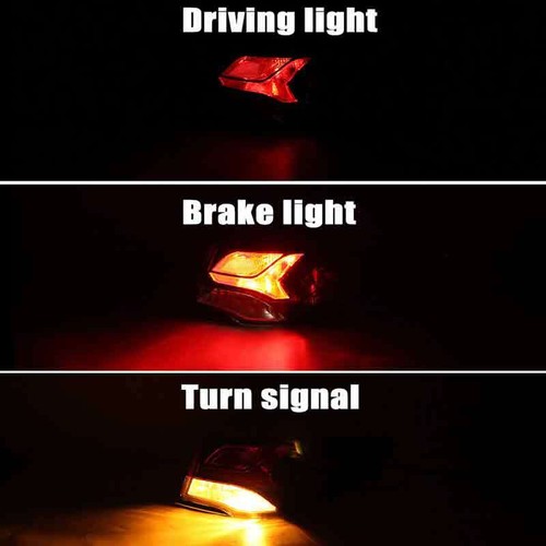 Tail Light 2pcs Left Right Outer Brake Halogen Fit For Hyundai Sonata 2018-2019 - Bild 8 von 9