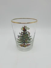Spode "Christmas Tree" 4 3/8 Inch Double Old Fashion-Mint
