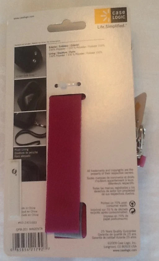 NWT Case Logic Camera Case Pretty Bright Magenta - Image 2 of 4