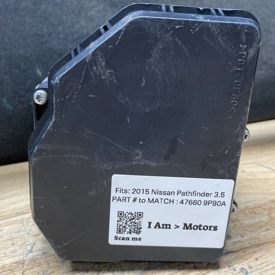 Módulo de bomba de freno ABS reacondicionado Nissan Pathfinder 2015 3,5 L | 47660 9PB0A Foto 3 de 4