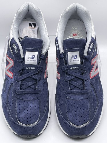 New Balance 990v4 Blue Red KJ9904TG Size 5.5 M NWOB Suede Running ENCAP Classic - Picture 7 of 10