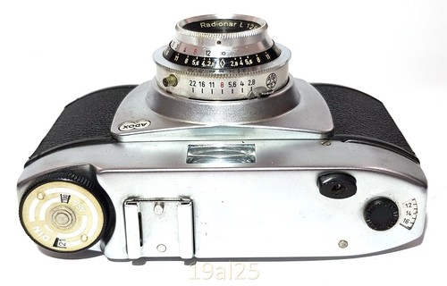 ADOX Polo 1S with Radionar 2,8/45 mm lens 35-mm film camera.CLA.№5908817(lens) - Picture 6 of 18