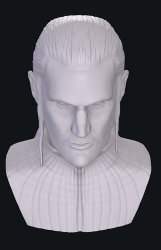 DAEMON TARGARYEN HAUS DER DRACHEN 3D bedruckte Büste Schreibtisch Statue riesig 10,5 Inc - Bild 4 von 4