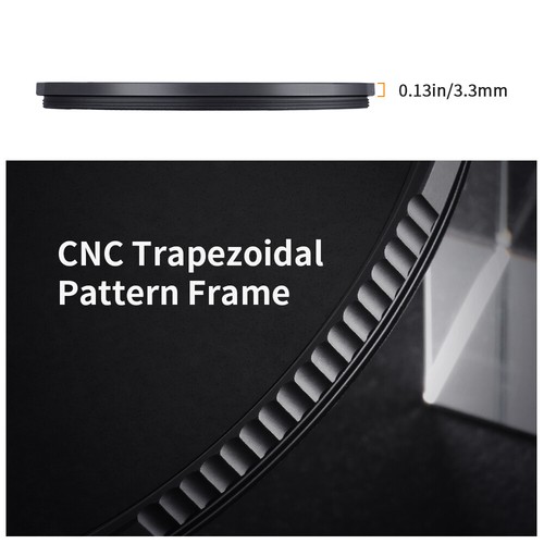K&F Concept Nano-X Black Diffusion 1/4 lens Filter Special Effects Slim 37-95mm - Picture 110 of 113