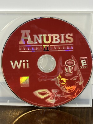 Anubis II (Nintendo Wii, 2007) Disc and Protective Case Tested Working