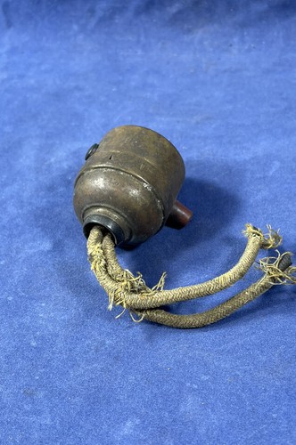 Interruptor de cobre antiguo de GE, pieza antigua de restauración de iluminación/ventilador - Imagen 2 de 8