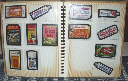 TOPPS WACKY PACKYS EARLY 1970's CHILDHOOD COLLECTION OF 213 IN TWO BINDERS LOOK! - Bild 8 von 12