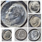 25 Brilliant Uncirculated Group Of Dimes 2 MERCURY DIMES & 23 ROOSEVELT DIMES — photo 6