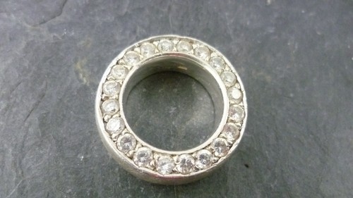Ring elegant spannendes Design sehr massiv 925er Sterling Silber Ringgröße 56 - Picture 2 of 5