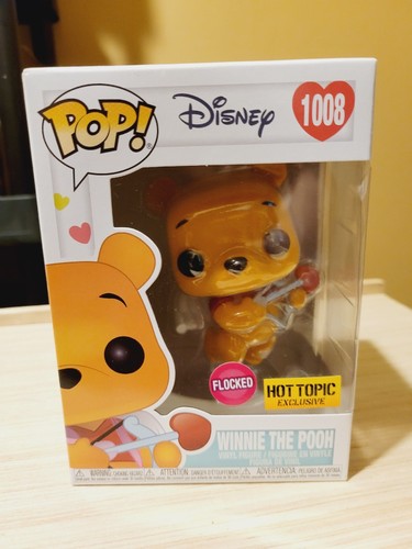 Funko Pop! Winnie The Pooh Flocked Exclusive w/EcoTEK pro Disney Valentines Day - 第 1/8 張圖片