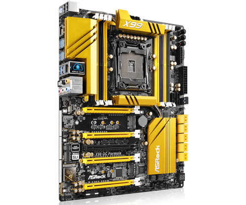 FOR ASROCK X99 OC FORMULA DDR4*8 128GB LGA 2011-3 EATX Motherboard Test OK - Picture 4 of 5