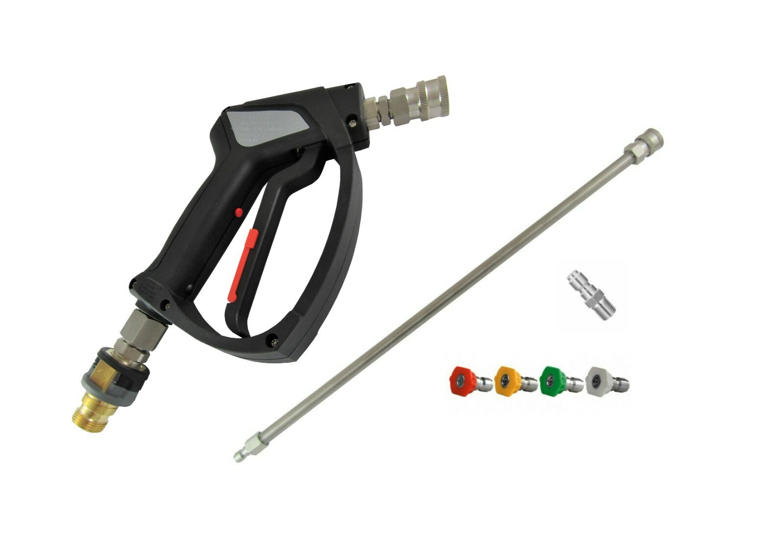 MTM SGS S/Steel Swivel Quick Release Gun & Lance Wash Nozzles To Fit