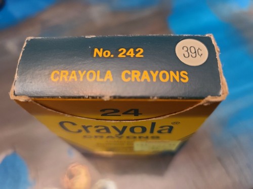 n. vintage 1985 242 pastelli Crayola 24 conteggi confezione da 39 centesimi - Foto 3 di 4