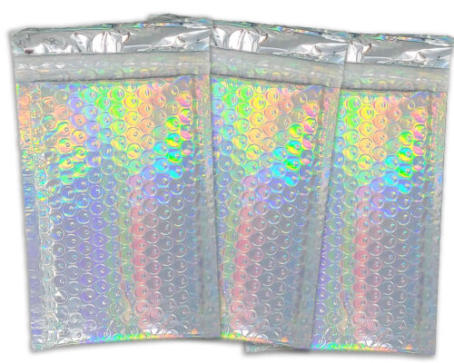 4x8" ¡ELIGE! Correos de burbujas de polietileno rosa, azulado, oro, sobre acolchado ¡envío ¡NUEVOS! - Imagen 33 de 121