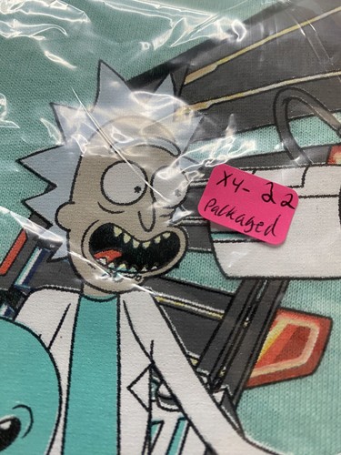 Rick & Morty T-Shirt Mens XL EXTRA LARGE Graphic Tee Short Sleeve Summer Adult - Picture 6 of 6