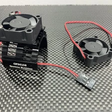 540 36mm RC Brushless Motor Heatsink / Cooling Fan For Traxxas Slash Rustler 4x4