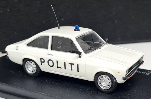 Trofeu 1/43 Ford Escort Mk2 Politi Police Nordic Collection Diecast Model Car - Picture 11 of 11