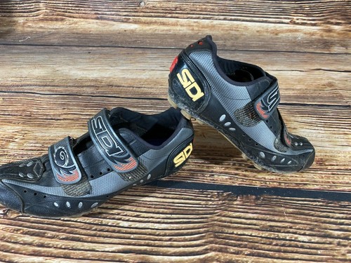 SIDI Vintage Fahrrad MTB Schuhe Mountainbike Stiefel Größe EU42 cs1065