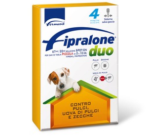 Fipralone duo antiparassitario per cani 2 10kg pulci, uova di ... Uova zecche in casa