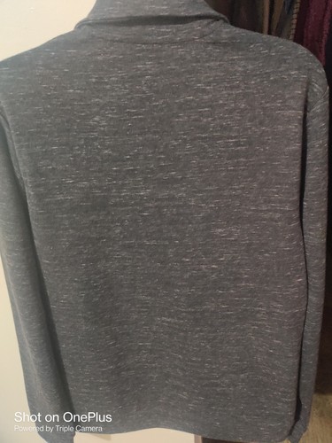 Stylus New ,Mock Neck QTR Zip Long sleeve Pullover spring Sweat Shirts .Small - Picture 5 of 8