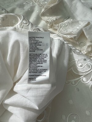 women's fitted button down dress shirts Women's White, Long-Sleeve Form-Fitted Dress Shirt main image 0