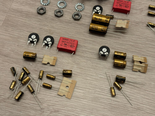 PREMIUM Reparatursatz REVOX A77 KOMPLETT Kondensatoren Trimmer Repairkit MK1-MK4 - Bild 6 von 15