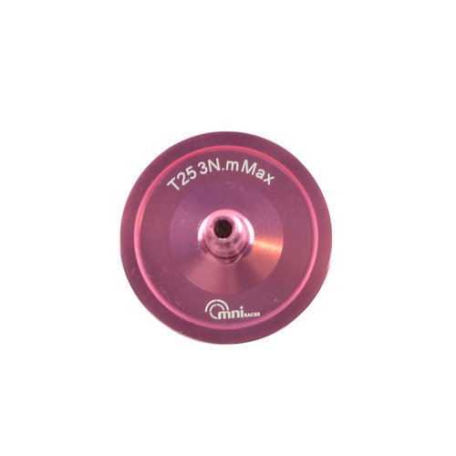 OMNI Racer WORLDS LIGHTEST Alloy Headset Top Cap & Bolt: JUST 3.4 grams!! PINK - Picture 4 of 8