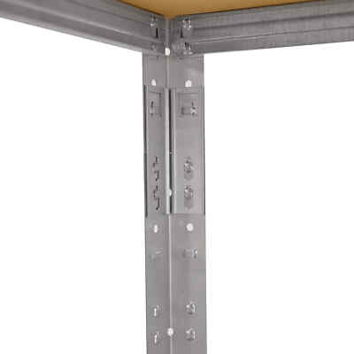 Shelfplaza HOME Regal Shelfplaza HOME Schwerlastregal, 200x60x60 Cm, 6 Böden – Verzinktes Metallregal Für Garage, Keller & Werkstatt Kellerregal Ohne Schrauben