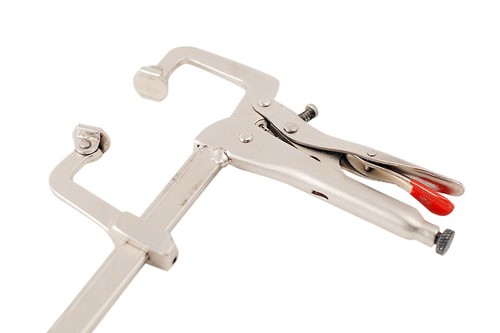 All-in-1 18"/458mm Sliding Arm Wide Reach F & C Clamp C Locking Grip Pliers - Picture 3 of 6