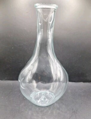 Ikea Glasvase Glasflasche Glas Vase 18cm hoch Öffnung 3,5cm Flasche ca8cm unten