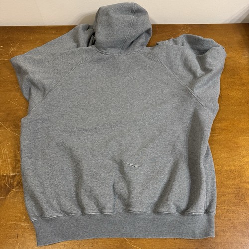 VINTAGE Ohio State Buckeyes Hoodie Mens Large Gray Fleece Pullover Nike - Picture 13 of 15