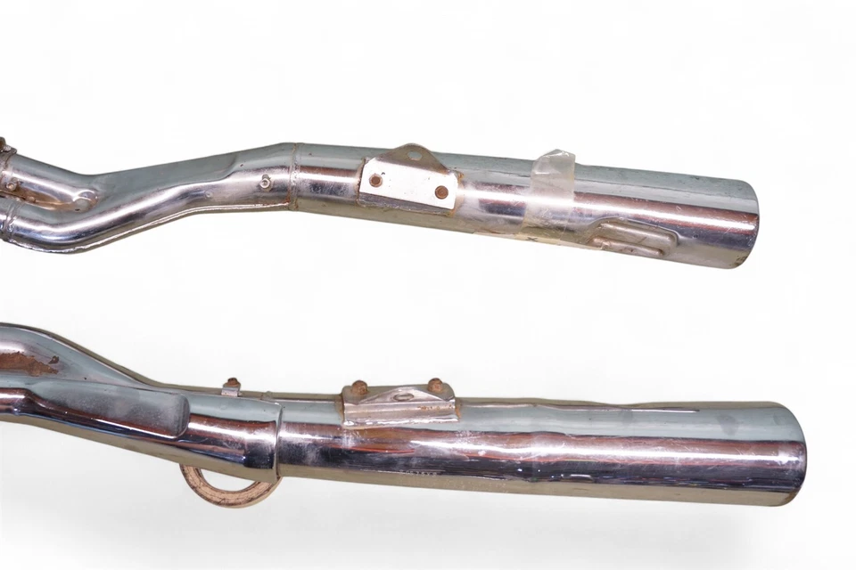 Suzuki GS750E GS750 GS 750 1982 cabezales de escape silenciadores tubos #7 *2628 Foto 3 de 4