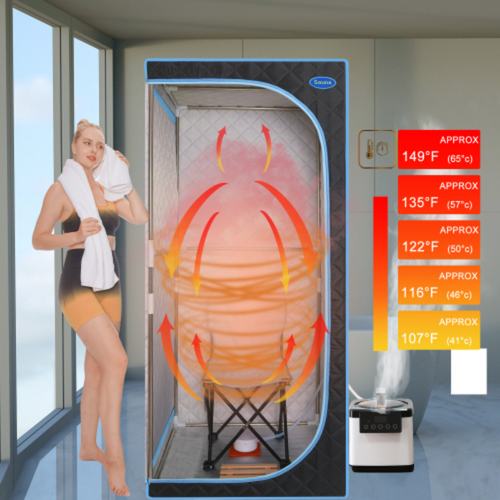 Personal Sauna Room Full Size Sojourner Portable Steam Sauna Tent Home Spa w/FCC - Picture 66 of 113