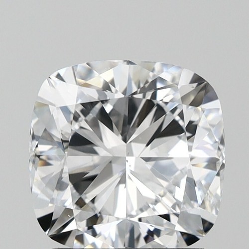 Loose 2 CT Cushion Cut CVD Lab Grown Diamond For Engagement Ring - Picture 5 of 5