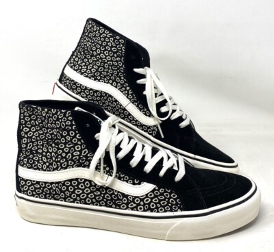 VANS Sk8-Hi Decon Sneakers Suede Canvas Black For Men Skate Shoes VN0A4BX64WM