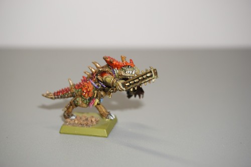 Warhammer Seraphon Lizardmen Saurus Oldblood Scar Veteran Lord Metal - Picture 3 of 4